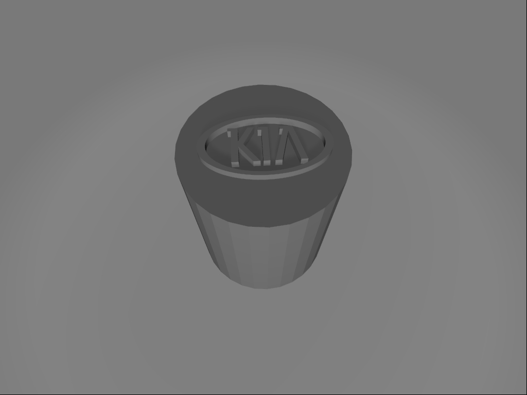 Ventil Kappen kia Deckel Reifen Wagen 3D print model - Mito3D