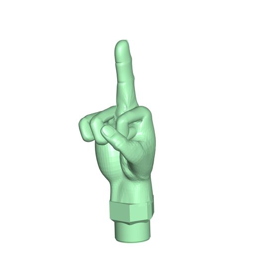 valvola tappi puzzolente dito macchina 3D print model - Mito3D