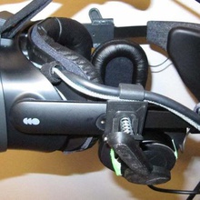 vana dizin kulaklık mod gadget video oyunları sanal gerçeklik ses 3d print model - Mito3D