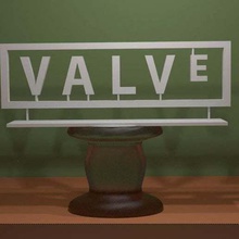 valve logo art models 3d print model - Mito3D