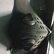 valve mask air flow charcoal filter n95 3d print model - Mito3D