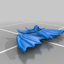 vampire bat - miniature animal 3d print model - Mito3D