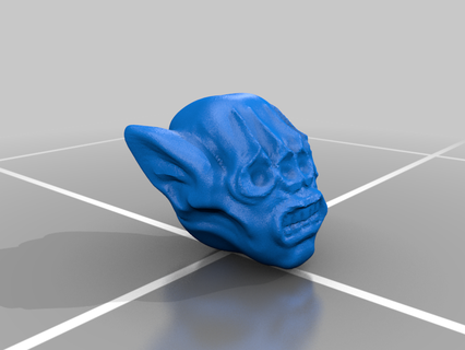 vampire bat head creatures 3d print model - Mito3D