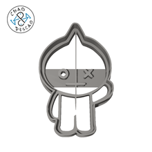 furgone bt21 bts biscotto taglierina fondente università cartone animato v suga j hope rm jin jimin jung kook carina 3d print model - Mito3D