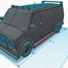 furgone all risk agenzia serie 3d print model - Mito3D