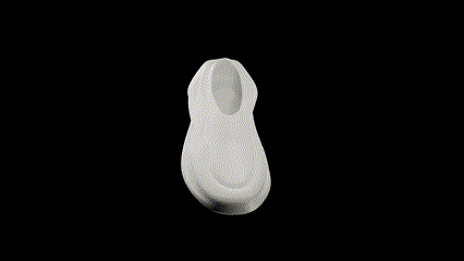 vanguardia Moda zapato 3d impreso 3dshoe calzado zapatilla 3d print model - Mito3D