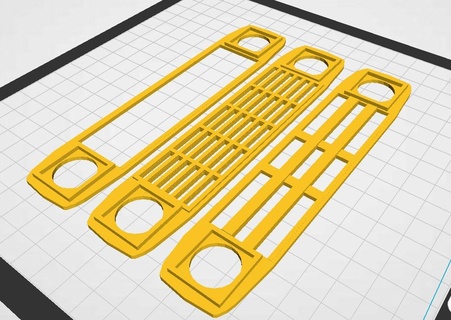 vaincre vs4 10 pro origine ultra grille rc axial traxxas injora 3d print model - Mito3D