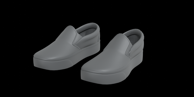 fourgonnettes zapatillas sports patin 3d print model - Mito3D
