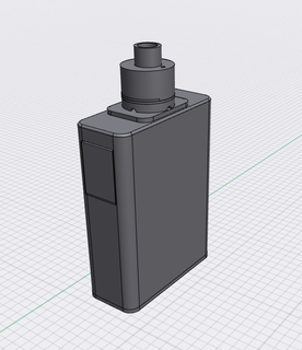 vape e shisha nargile sigara içmek hqd 3d print model - Mito3D