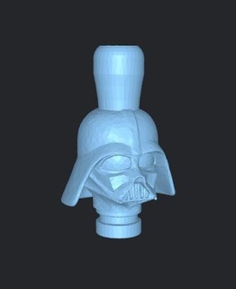 vape mouth vader simpson 20x20x34 mm easy print Various nozzle for give in place vaper 3d print model - Mito3D