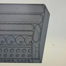 vape organizer box storage 3d print model - Mito3D