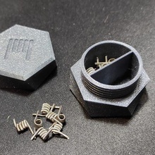 vaping resistors box 3d print model - Mito3D