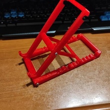 variable angle smartphone holder 3d print model - Mito3D