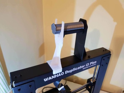variable length spool holder slider wanhao i3 plus duplicator 3d printer parts 3d print model - Mito3D