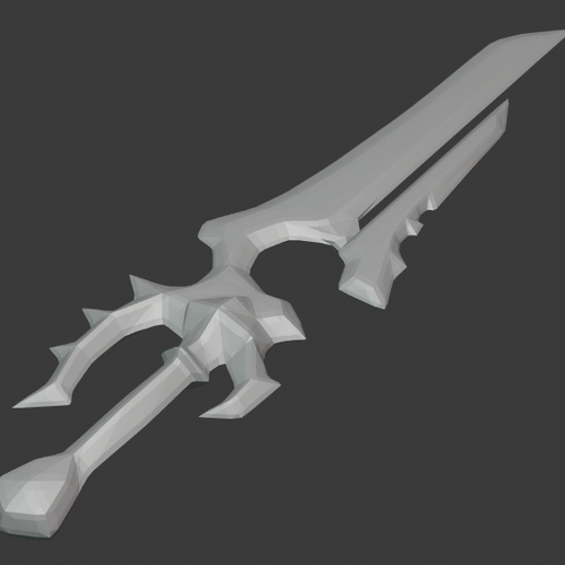 varian wrynn Schwert Spiel world warcraft wow stormwind rpg minis 3D print model - Mito3D