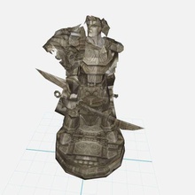 varian wrynn wow alliance world Of warcraft oyun http bit2pz859v ly 3d print model - Mito3D
