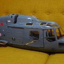 vario lince 18 escala de la cabina las puertas varios 7050 helicóptero westland 3d print model - Mito3D
