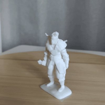 varl horizonte prohibido oeste cero amanecer juego aloy estatua figura 3d print model - Mito3D