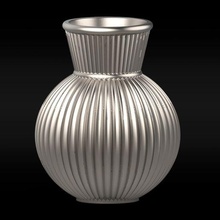 vase10 Porzellan Vase Kunst gestalten Keramik Design Container Kreativität Dekoration Haushaltswaren Geschirr Idee Statue disjunkt isoliert Haus Dekor 3d print model - Mito3D
