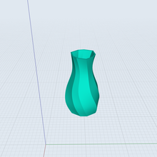 Vase Blumen 3d print model - Mito3D