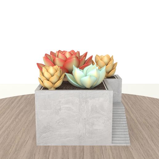 vaso pianta casa pentola fiori 3D print model - Mito3D