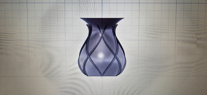 vase1 maison vivant chambre jardin vase truqué décoration 3d print model - Mito3D