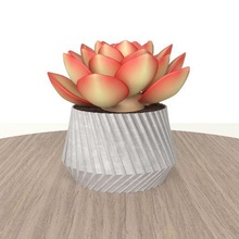 vase plant home pot flowerpot 3d print model - Mito3D