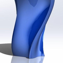 vaso casa decorativo 3d print model - Mito3D