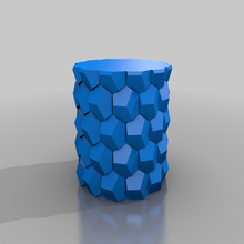 Vase angepasst Dekor 3d print model - Mito3D