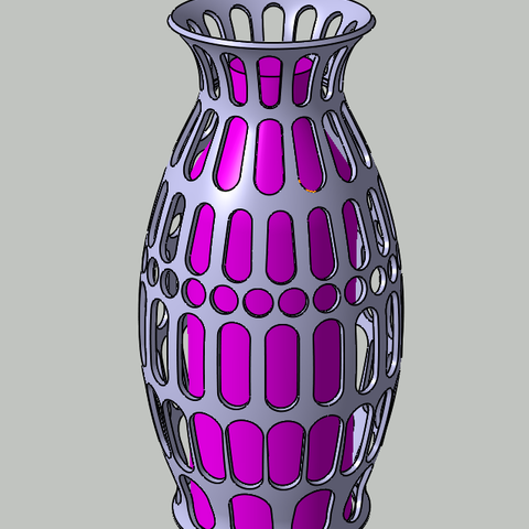 vase Architektur 3D print model - Mito3D