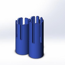 vase home container 3d print model - Mito3D