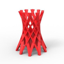 vaso 2 a casa decoração design 3d print model - Mito3D