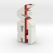 vase Kunst tumbler 3d print model - Mito3D