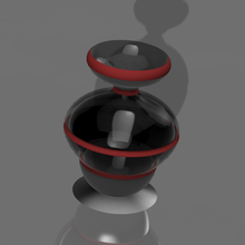 vase ring jewel accessories 3d print model - Mito3D
