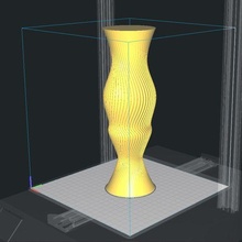 vase decoration art flowers home 3d print model - Mito3D