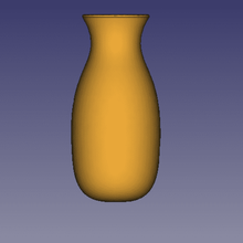 vase vessel jar pot urn gallipot duct pipkin art bowl 3d print model - Mito3D