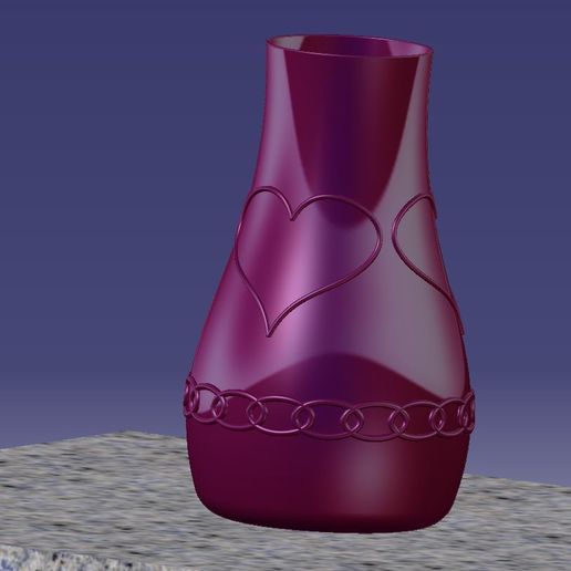 Vase Werkzeug Blume Topf 3d Drucken 3D print model - Mito3D