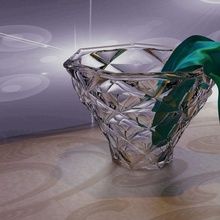 vaso arte stl miscelatore render 3d print model - Mito3D