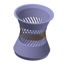 vase toothpicks 3d print model - Mito3D