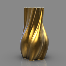 Vase Innere Blume Design Kunst Modus Dekoration Topf Stil Unterstützung modern einfach Kurve 3d print model - Mito3D