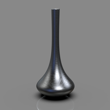 vase interior flower design art mode decoration pot style support modern simple curve 3d print model - Mito3D