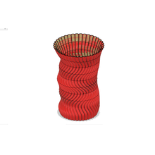 vazo poli dekorasyon hediye anne Parti 3d print model - Mito3D