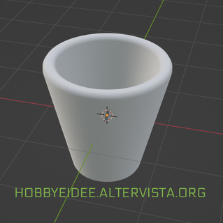 vaso arquitetura plantar 3d print model - Mito3D