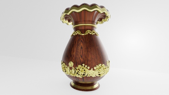 Vase Vase 3d print model - Mito3D