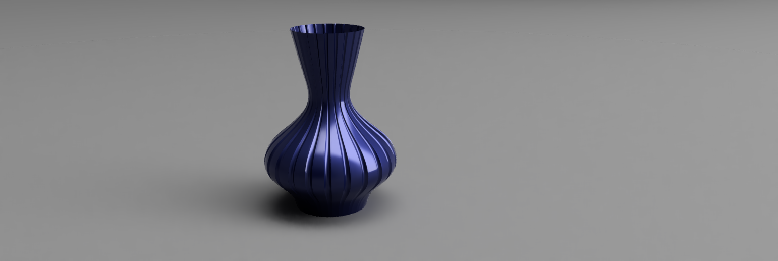 Vase Spiral Dekor Zuhause Haus 3D print model - Mito3D