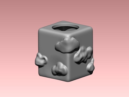 vase nuage ciel nuagevase jouet 3dprint 3dprinting 3dsculpture 3d print model - Mito3D