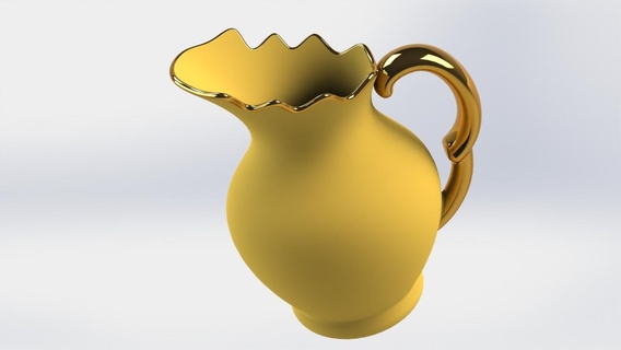 vase Ménage 3d print model - Mito3D