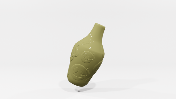 vase cellule Accueil maison art artistique croissance interne planteur décor décoration pot 3d print model - Mito3D