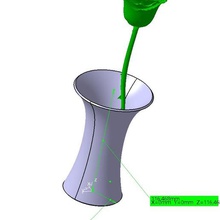 vase home deco flowers 3d print model - Mito3D