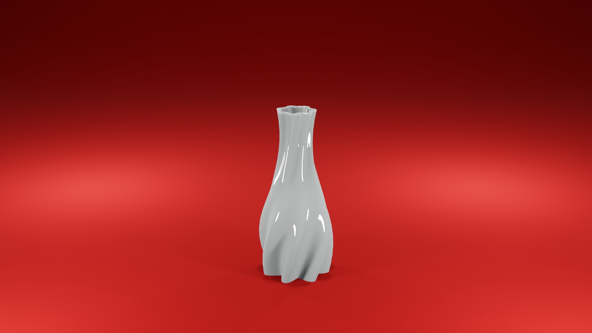 vase flower filament home decor mode decoration 3D print model - Mito3D